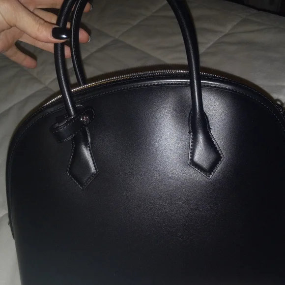 MCM Large Tracy Tote Visetos leather satchel crossbody bag - Picture 8 of 12